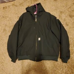 Carhartt Duck Quilted Flannel Lined. Irregular